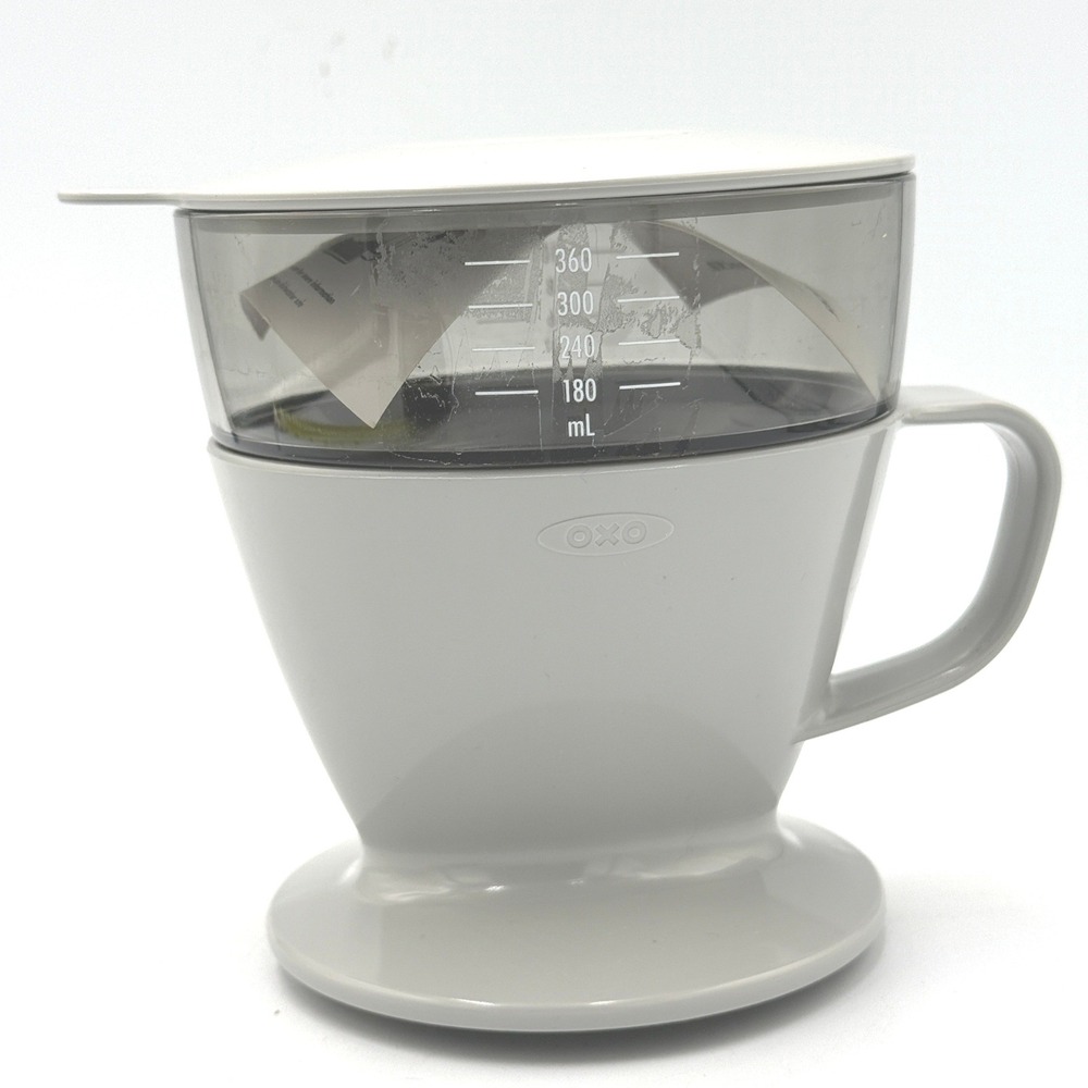 OXO Starbucks Pour-Over Coffee Maker 12oz Grey Water Tank Dripper - Picture 2 of 12